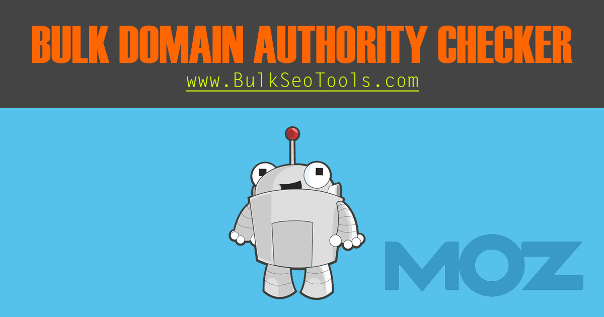 Domain Authority Moz Checker - DONIMAIN